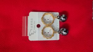 Drop Dot Stylish Ear Ring (Studs)