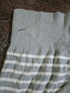 GAP Striped Knit Cardigan