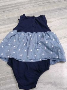Gap Baby Girl Star Print Romper