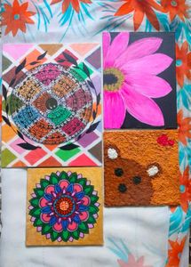 Handmade Canvas Art (Set of 4)