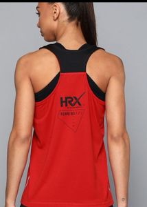 HRX Women's Running Tank Top - Red