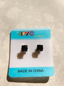Magnet Black Diamond Earrings For Men