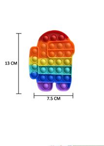 Rainbow Pop It Fidget Toy