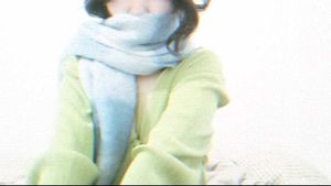 Green bell long sleeve front tie top