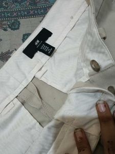 Men's Beige Casual Pants