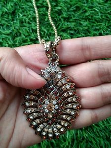 👩‍🦰Copper Golden Chain Pedant