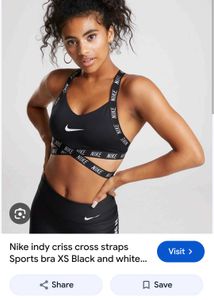 Nike Indy Criss Cross Sports Bra and leggings
