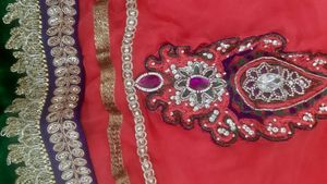 Ethnic and traditional kurti, salwar, dupatta