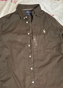 Polo Ralph Lauren Classic Fit Brown Shirt
