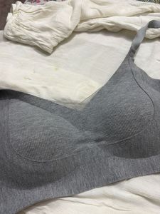 Comfortable Grey Bra