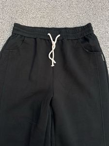 Black Wide Leg Sweatpants