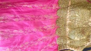 Stunning Pink gown Set