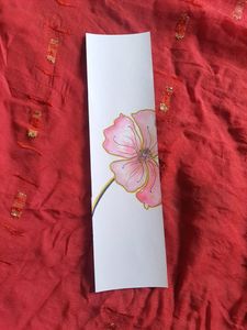 flower pattern bookmark