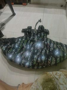 Party wear black frock