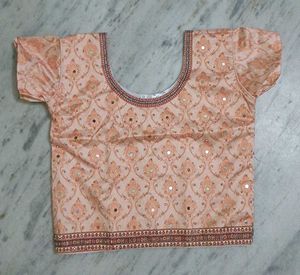 Elegant Heavy Peach Lehenga Choli Set