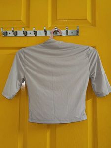 grey bodycon h&amp;m top
