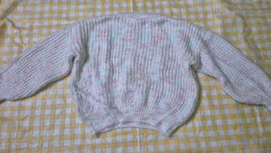 Cute Bow Pink Sweater
