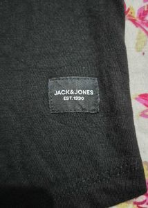 Jack &amp; Jones Men's Basic Black T-Shirt