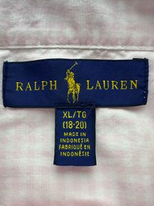 Polo RL Authentic Pink Checked Casual Shirt