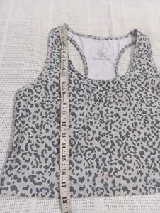Leopard Print Racerback Tank Top