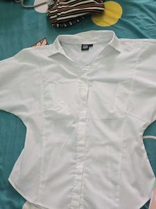 Vero moda fitted white tshirt