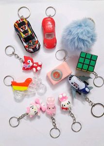 Assorted Cute Keychain Charms❤️👌