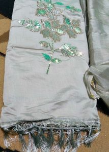 Embroidered Kurta Set with Dupatta
