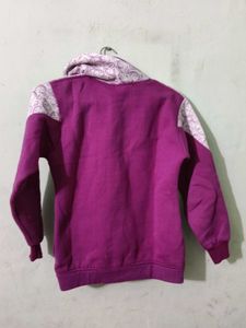 Cute Purple Girls Hoodie