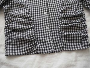 Gingham Off-Shoulder Top