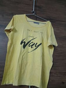 Yellow Graphic T-Shirt
