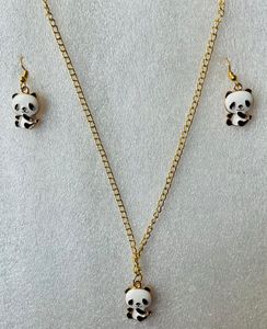 Girls Combo 2 Set Whit Earrings Necklaces
