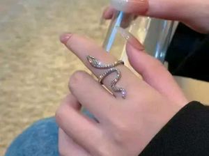 New Sparkling Snake Ring