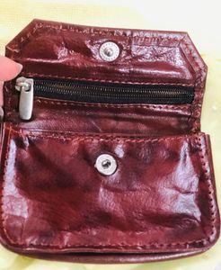 🍁Stylish Burgundy Leather Wallet 🍁