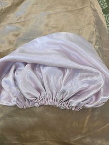 MINISO Bear sleepmask And Satin Sleep Bonnet COMBO