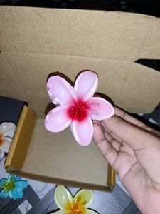 Flower Hair Clips - Set of 3