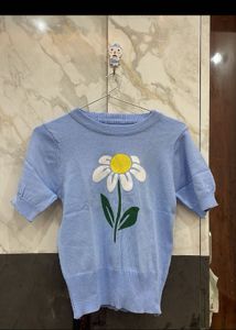 Cute Daisy Knit Top