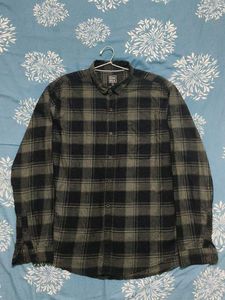 Men's Flannel Plaid Shirt