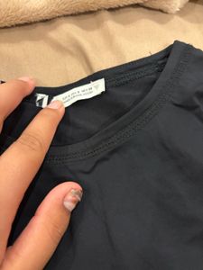Classic Black Long Sleeve Top