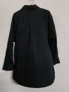 Black Long Sleeve Henry's Tunic Shirt