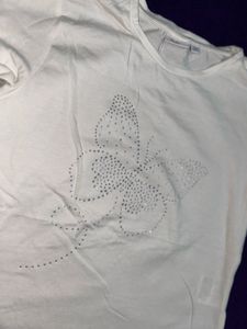 Butterfly Rhinestone Tee
