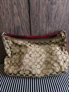 Coach Monogram Shoulder Bag