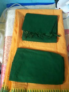 Unstitched Chudi Material
