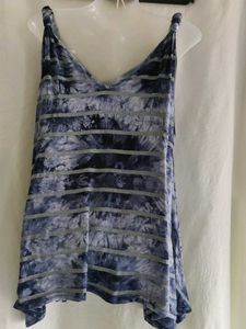 Seven Boho Tie-Dye Stripe Tank Top