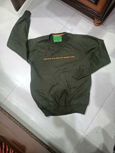 mehndi green mens Winter Hoodie Without cap