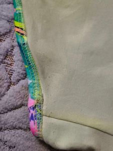 Vibrant Tropical Print Bikini Bottoms