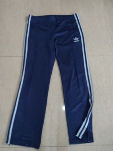 Adidas women's Blue Track Pants