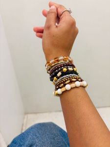 Boho Beaded Bracelet Set