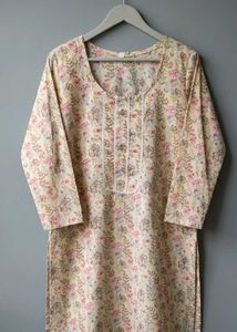 Women's Floral Print Kurta