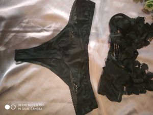 Black Lace Lingerie Set