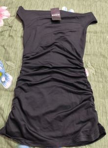 Shein Off Shoulder Bodycon Dress
